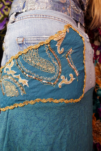 my boho Levi’s jeans babe