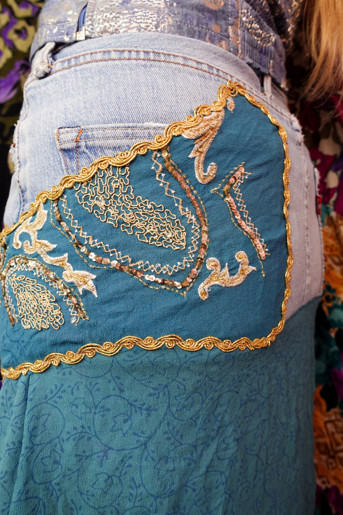 my boho Levi’s jeans babe