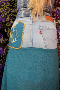 my boho Levi’s jeans babe