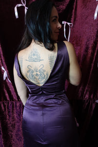 the plum dress