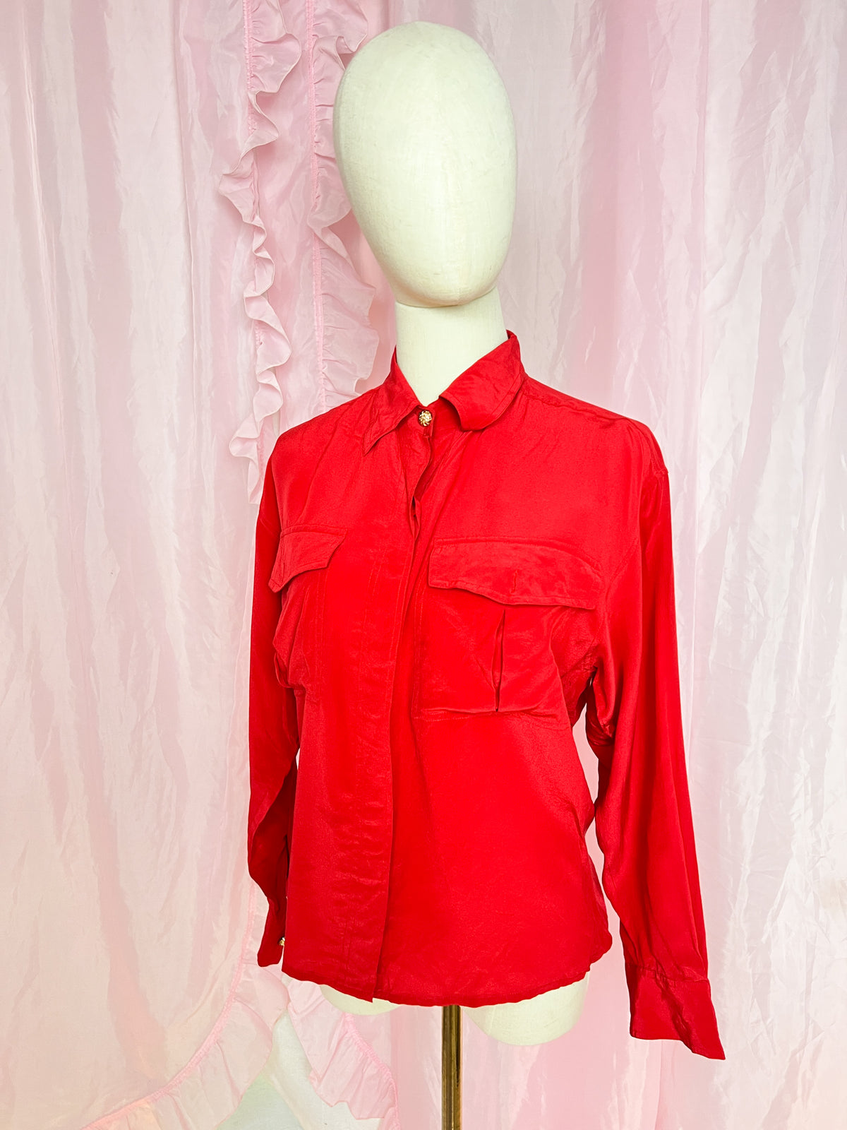 the perfect red blouse