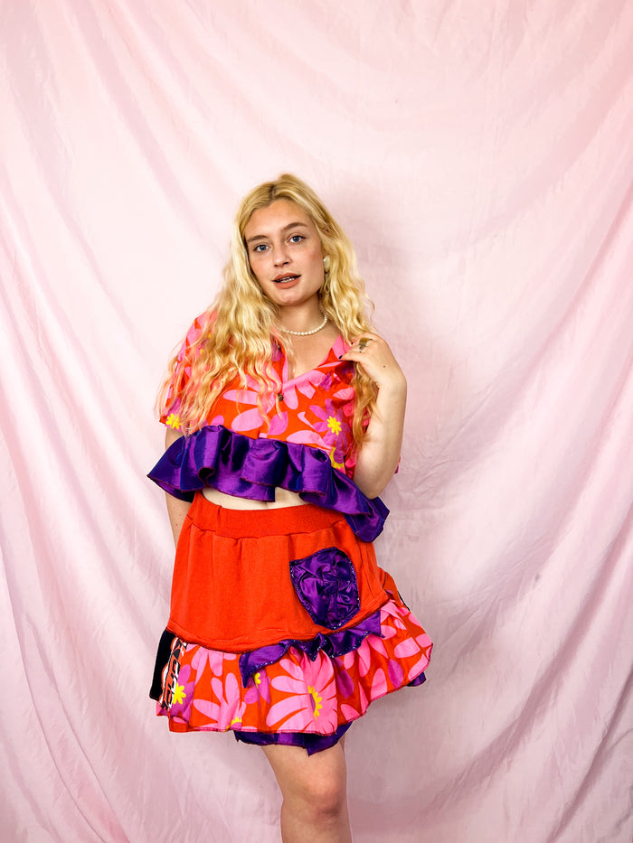the flower power skirt