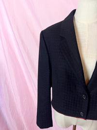 black in black Blazer