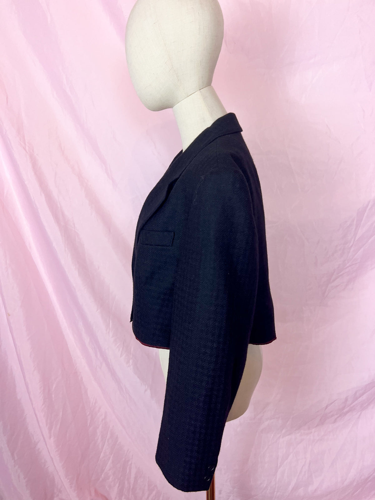 black in black Blazer