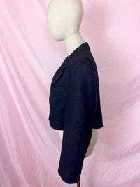 black in black Blazer