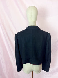 black in black Blazer