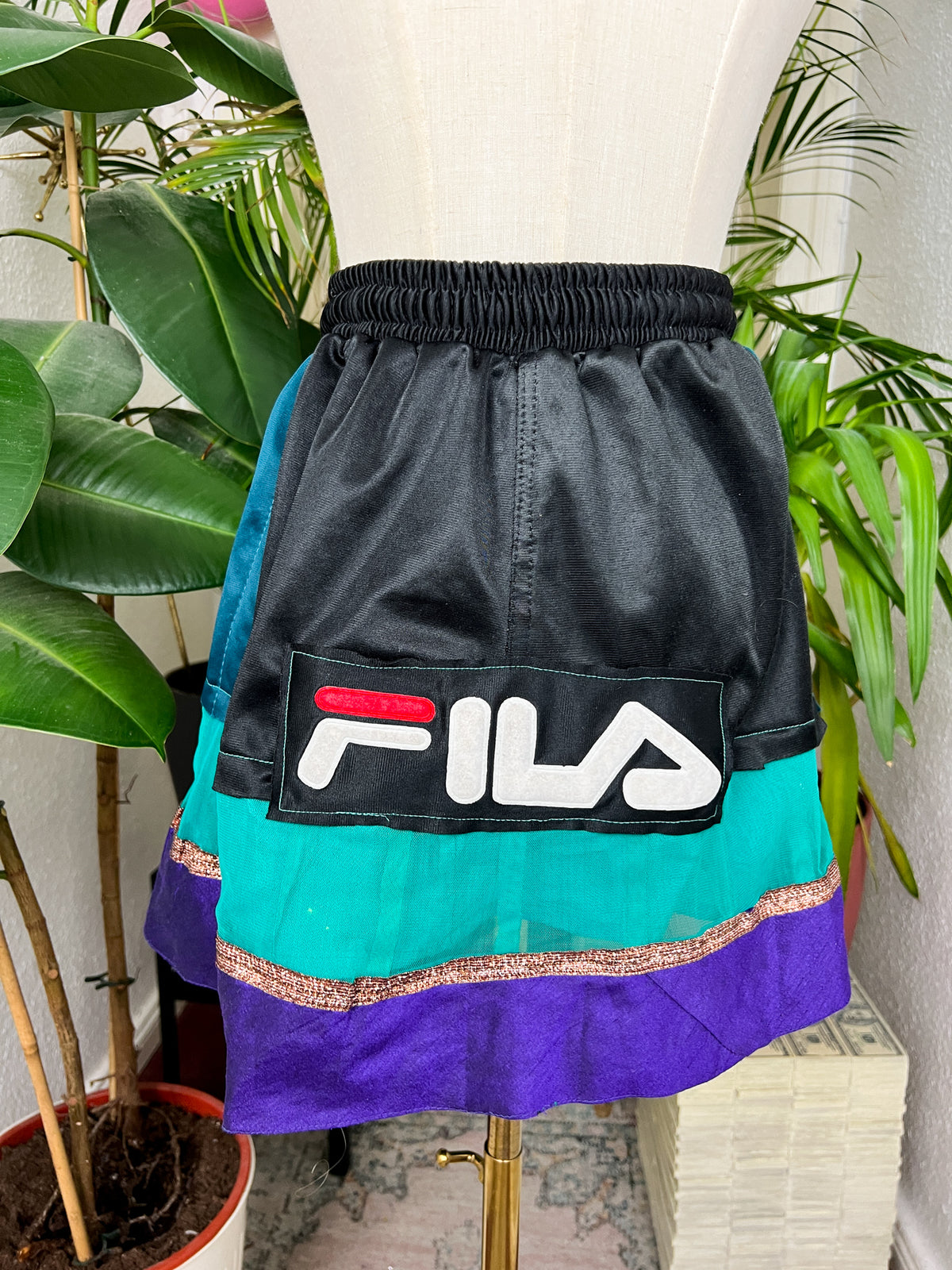 my dark Fila skirt