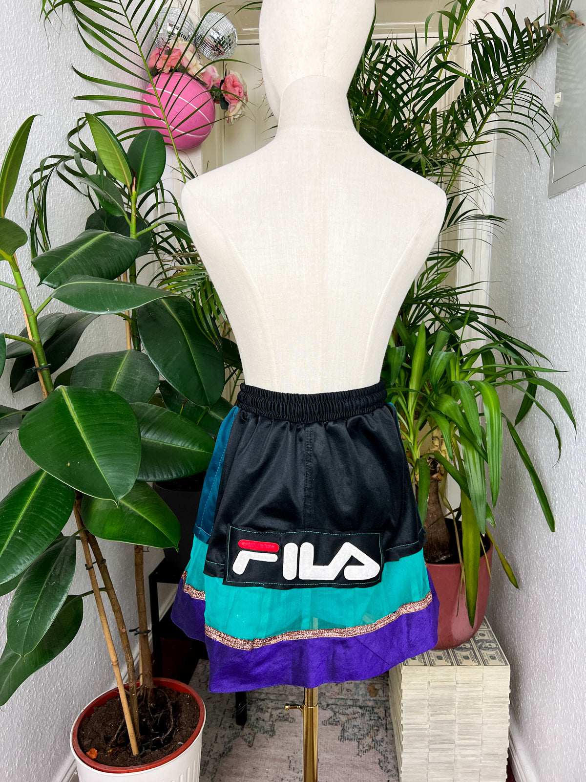 my dark Fila skirt