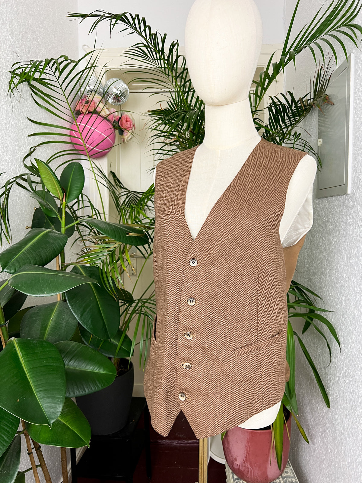 my brown cool gurl vest