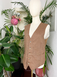 my brown cool gurl vest