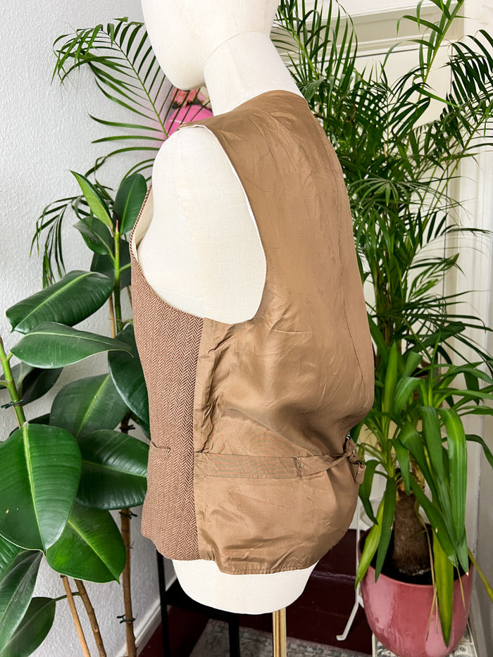 my brown cool gurl vest