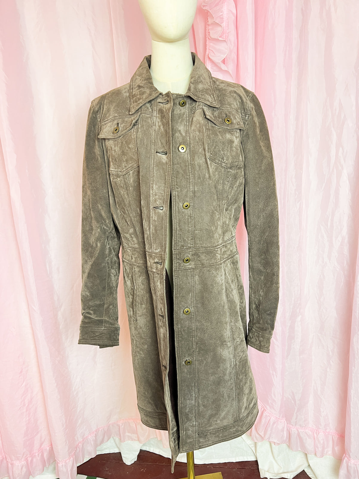my spring coat with F