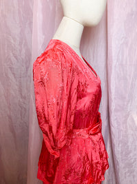 my red vintage dress