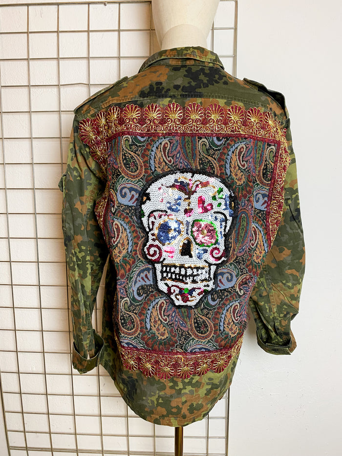 my skull bohemian camo dream