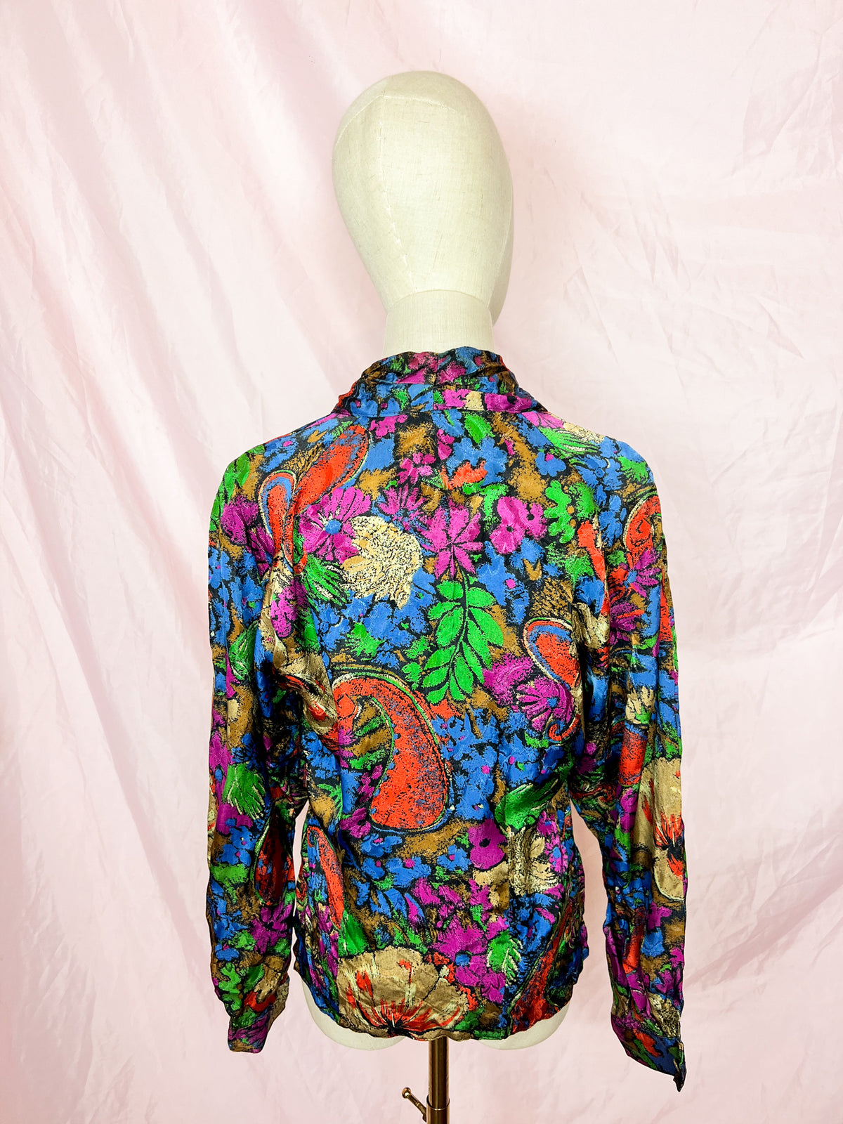 my dark flower power bluse