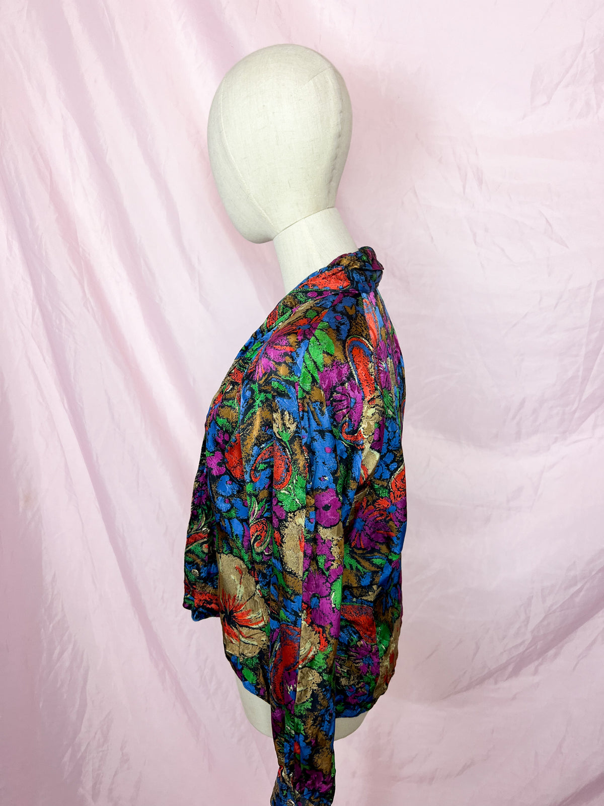 my dark flower power bluse