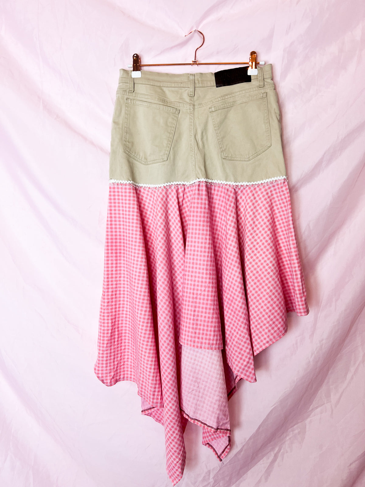 my upcycling Moschino summer skirt
