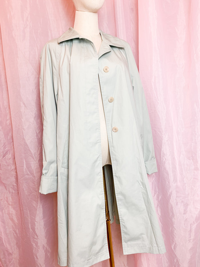 my cotton candy Trenchcoat