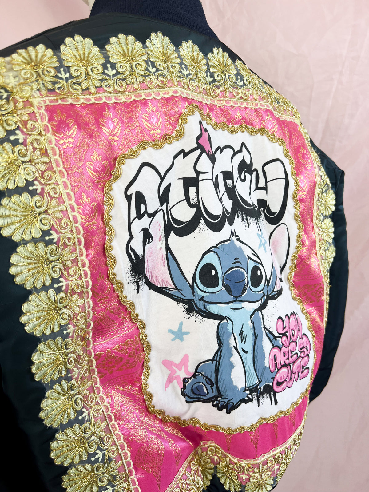 Stitch the way up