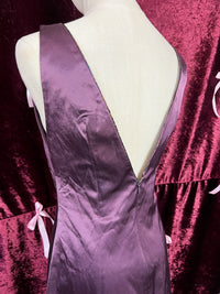 the plum dress