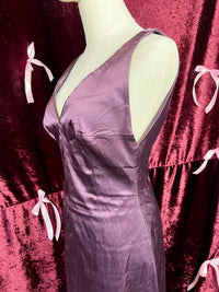the plum dress