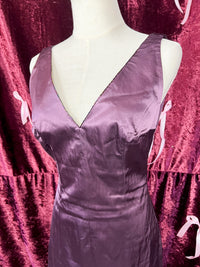 the plum dress
