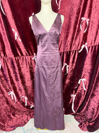 the plum dress