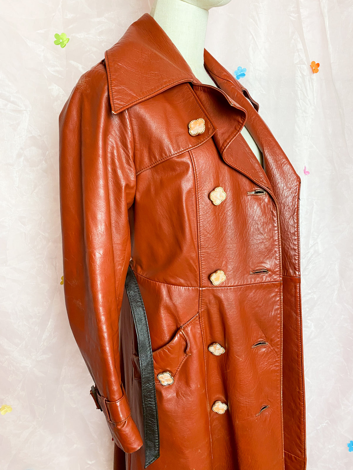 my 60 ties dream leather coat