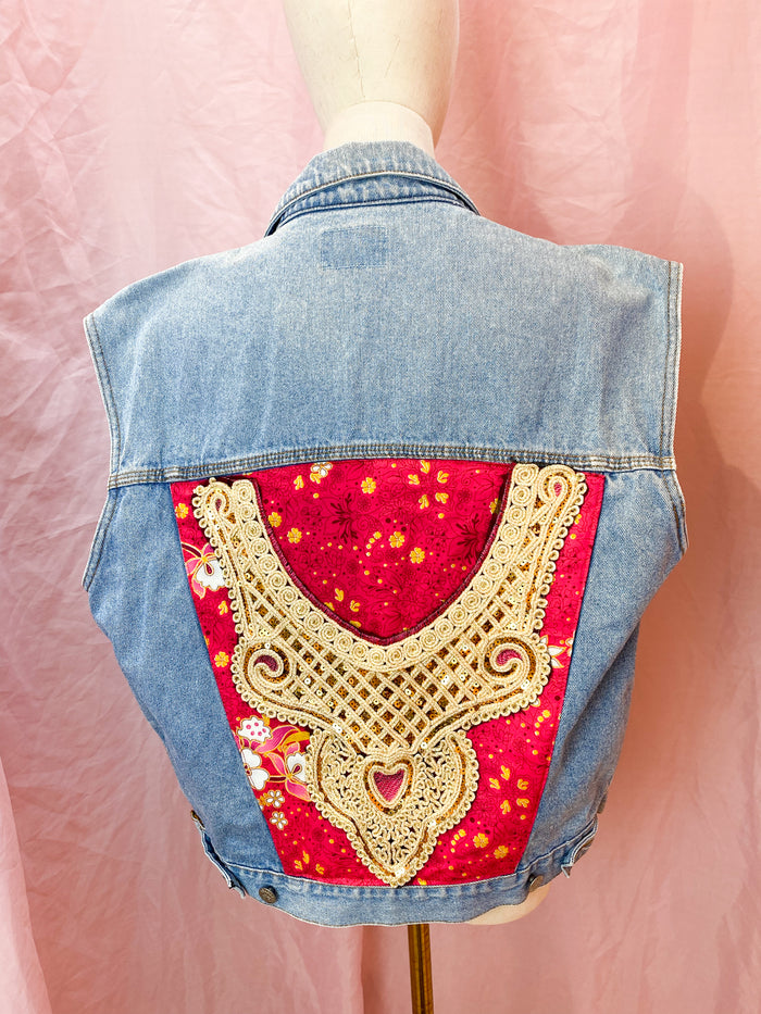 boho queen vest