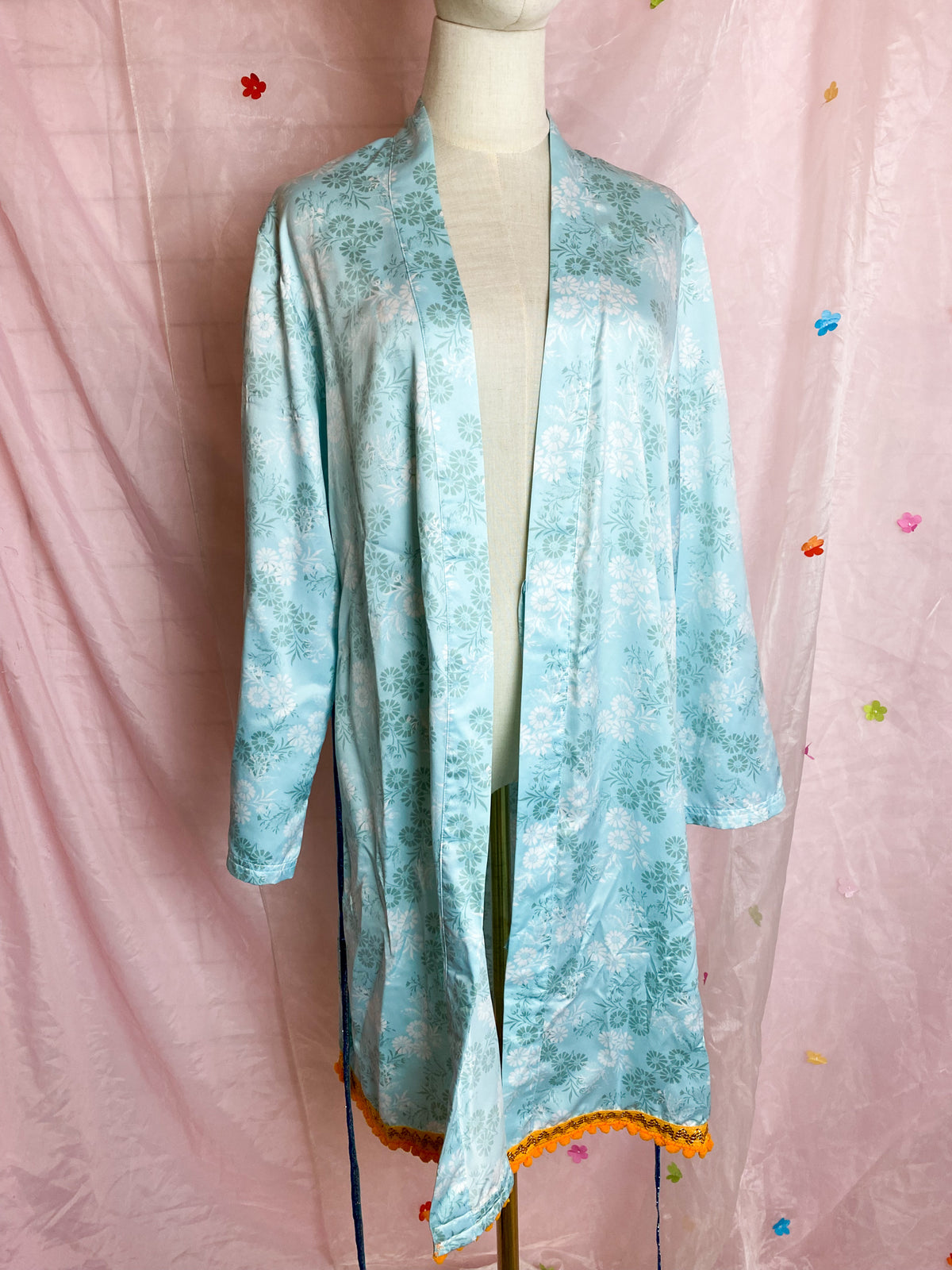 my blue morning kimono