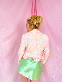 bonbon pink blazer