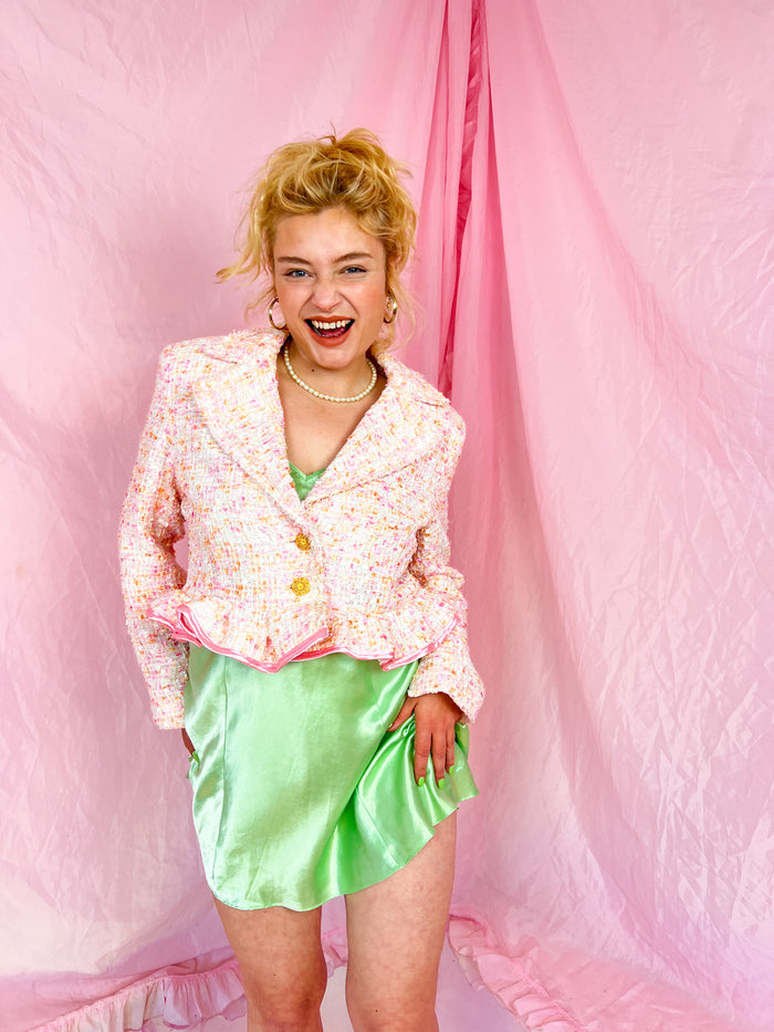 my green apple vintage dress