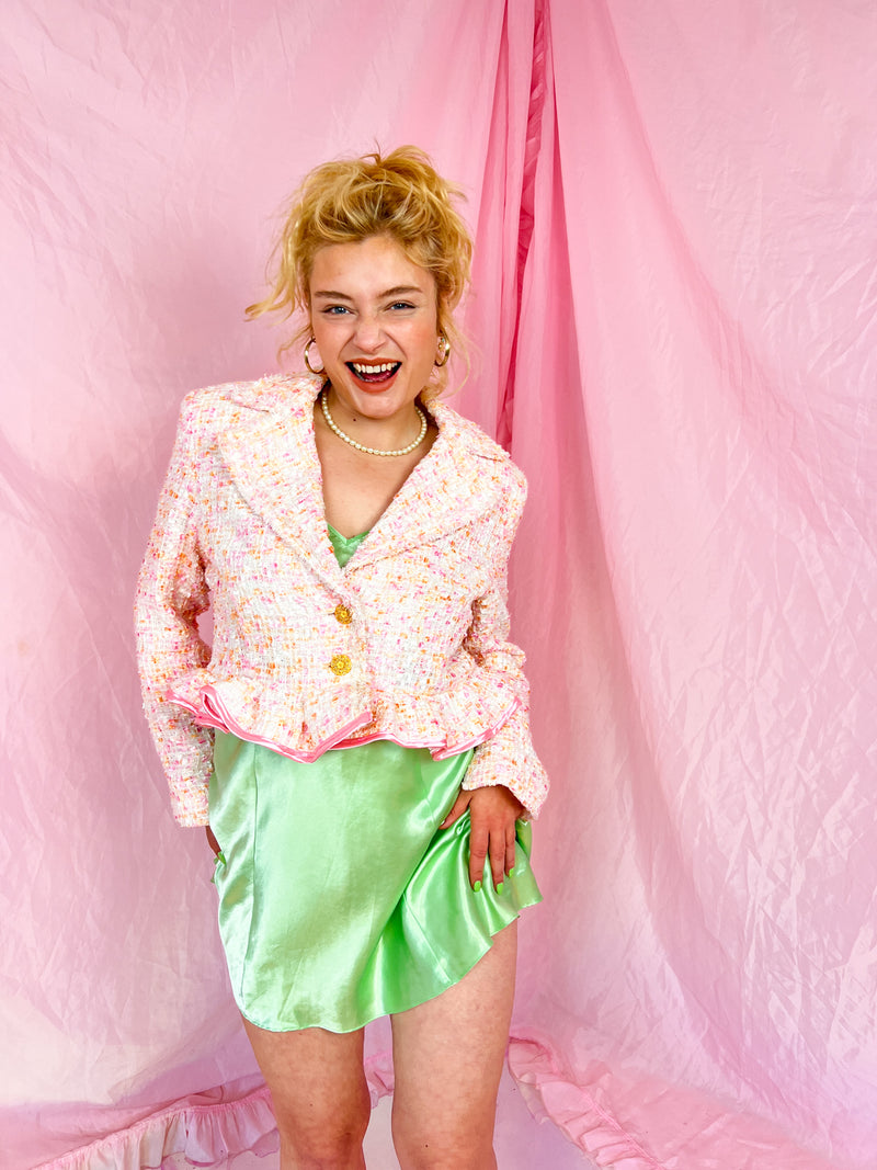my green apple vintage dress
