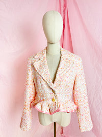 bonbon pink blazer