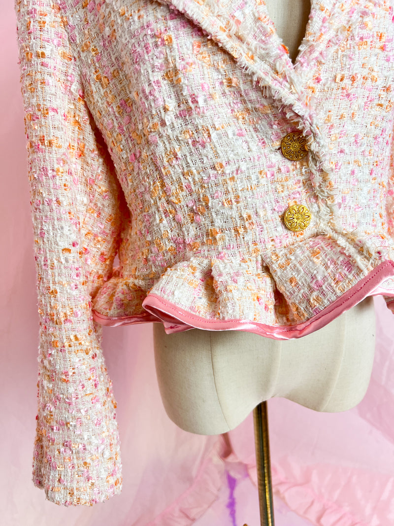 bonbon pink blazer