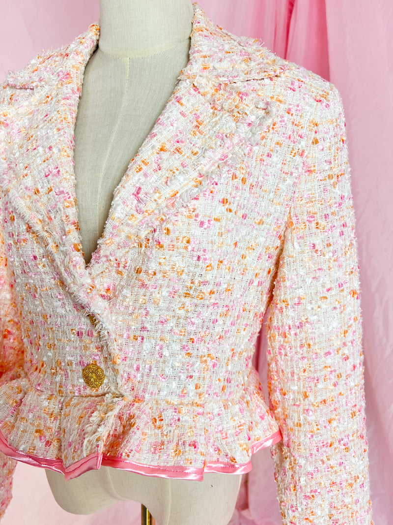 bonbon pink blazer