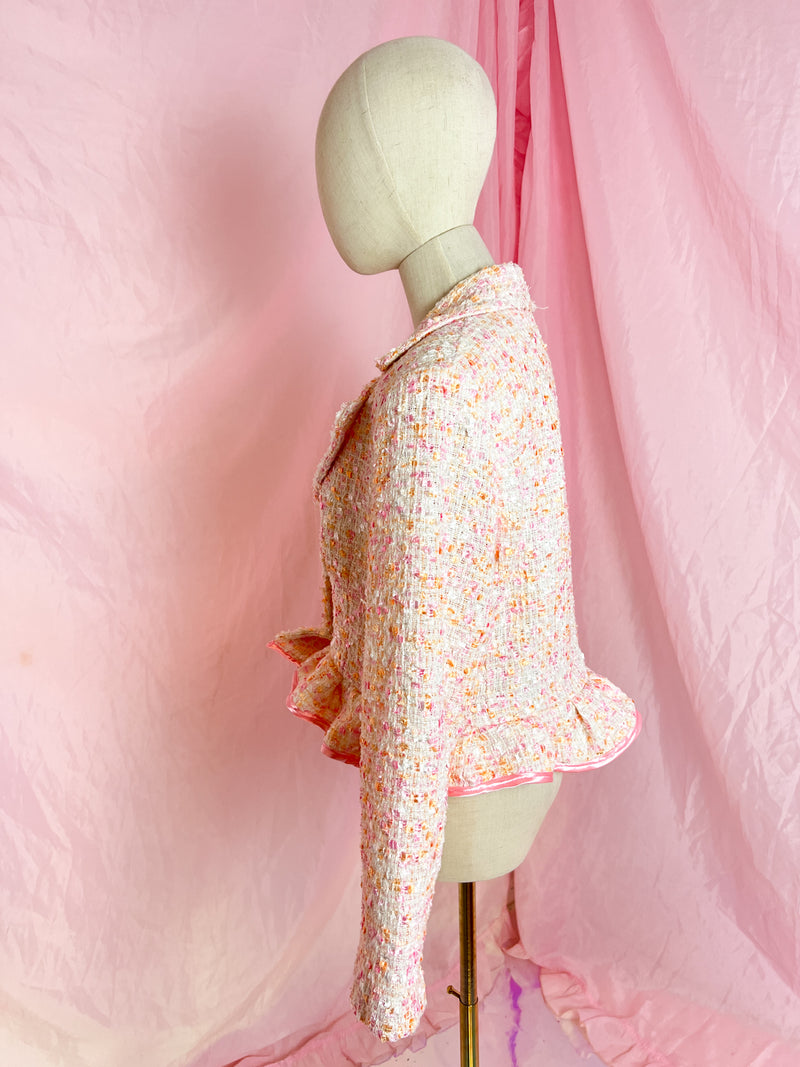 bonbon pink blazer