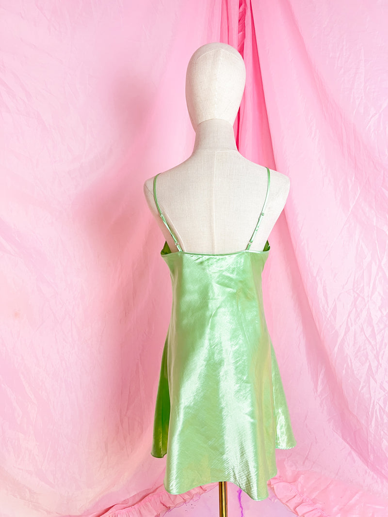 my green apple vintage dress