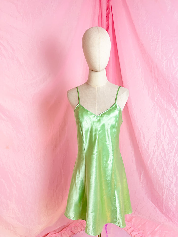 my green apple vintage dress
