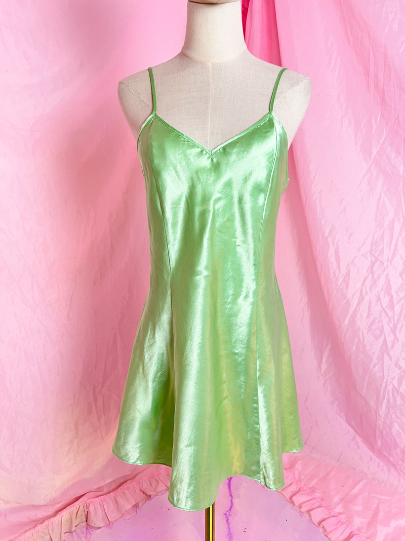 my green apple vintage dress