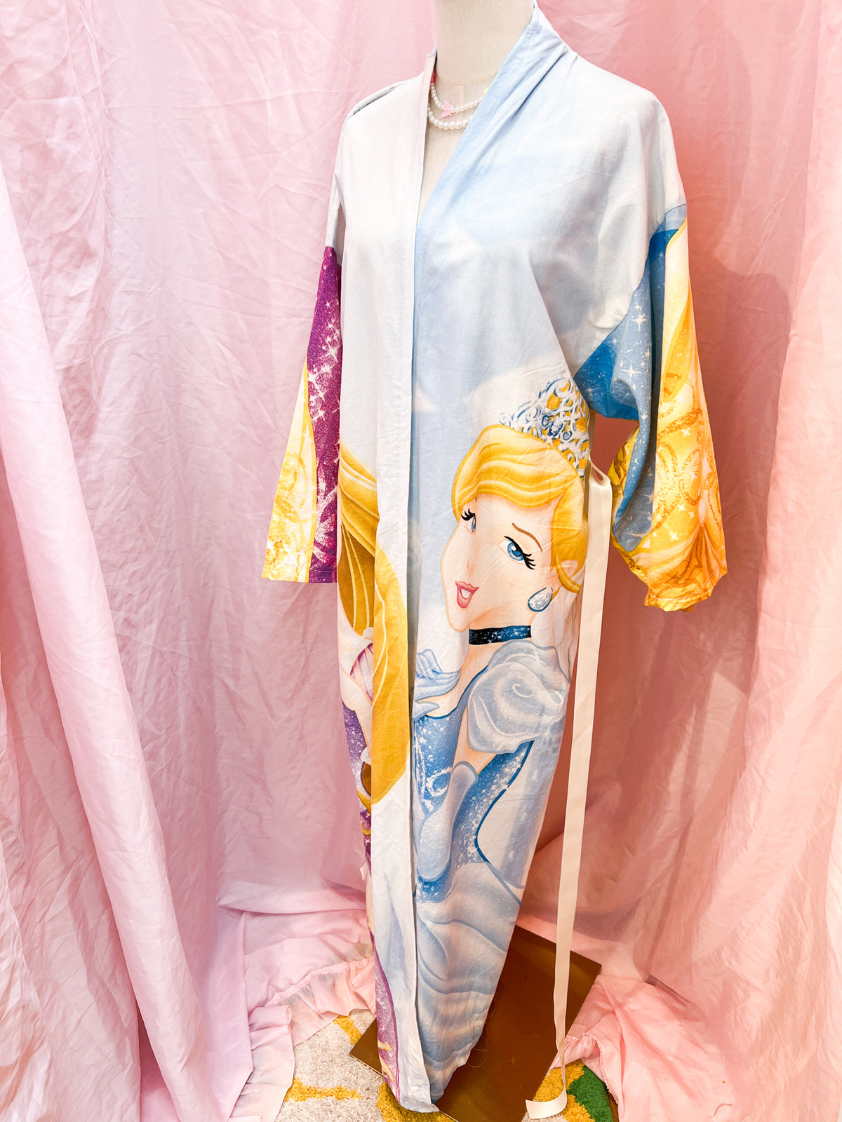 the blue princess dream Kimono