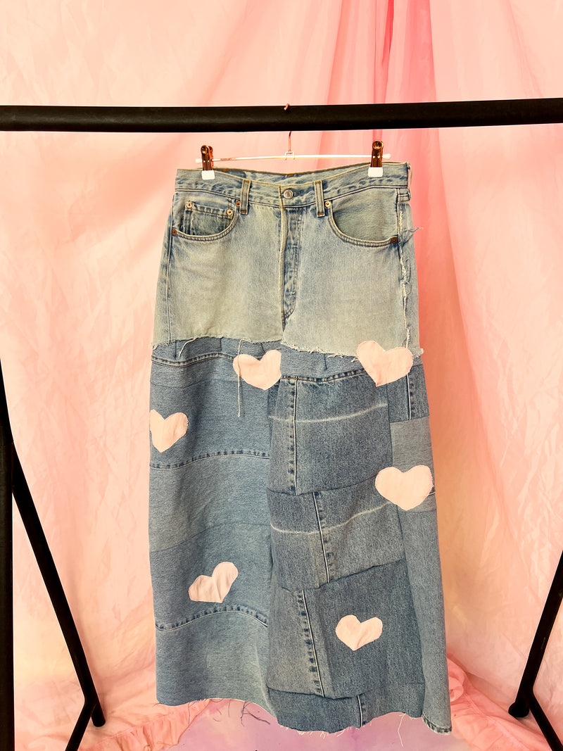 Love is in the air Jeansskirt