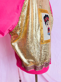 pink and gold is for winners