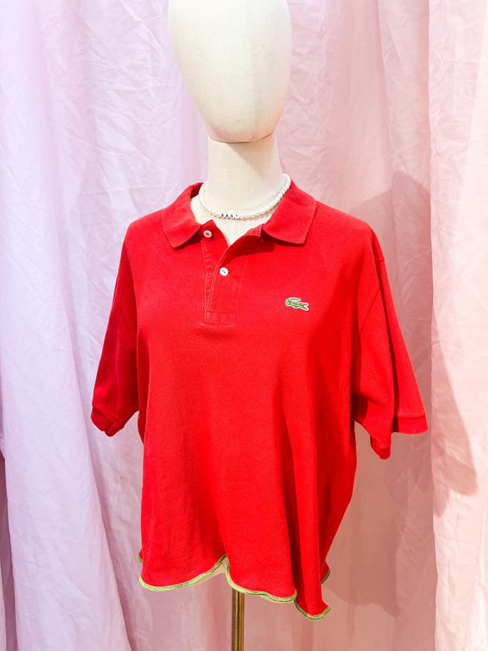 upcycling Lacoste Poloshirt