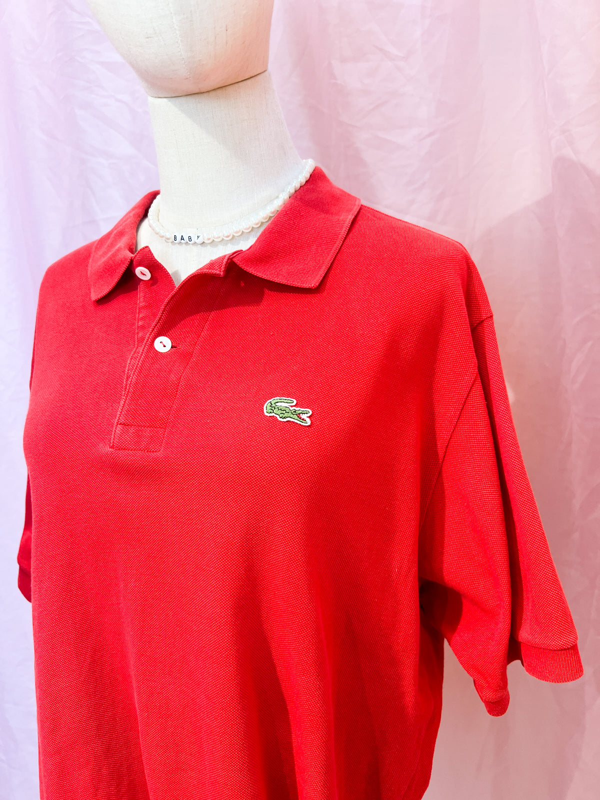 upcycling Lacoste Poloshirt