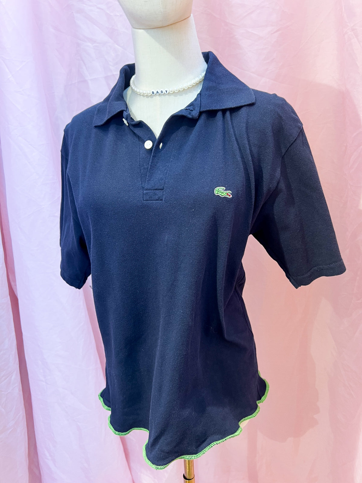 upcycling Lacoste Poloshirt