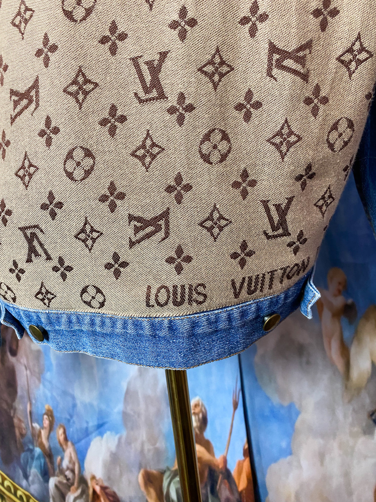 my classy LV jeans