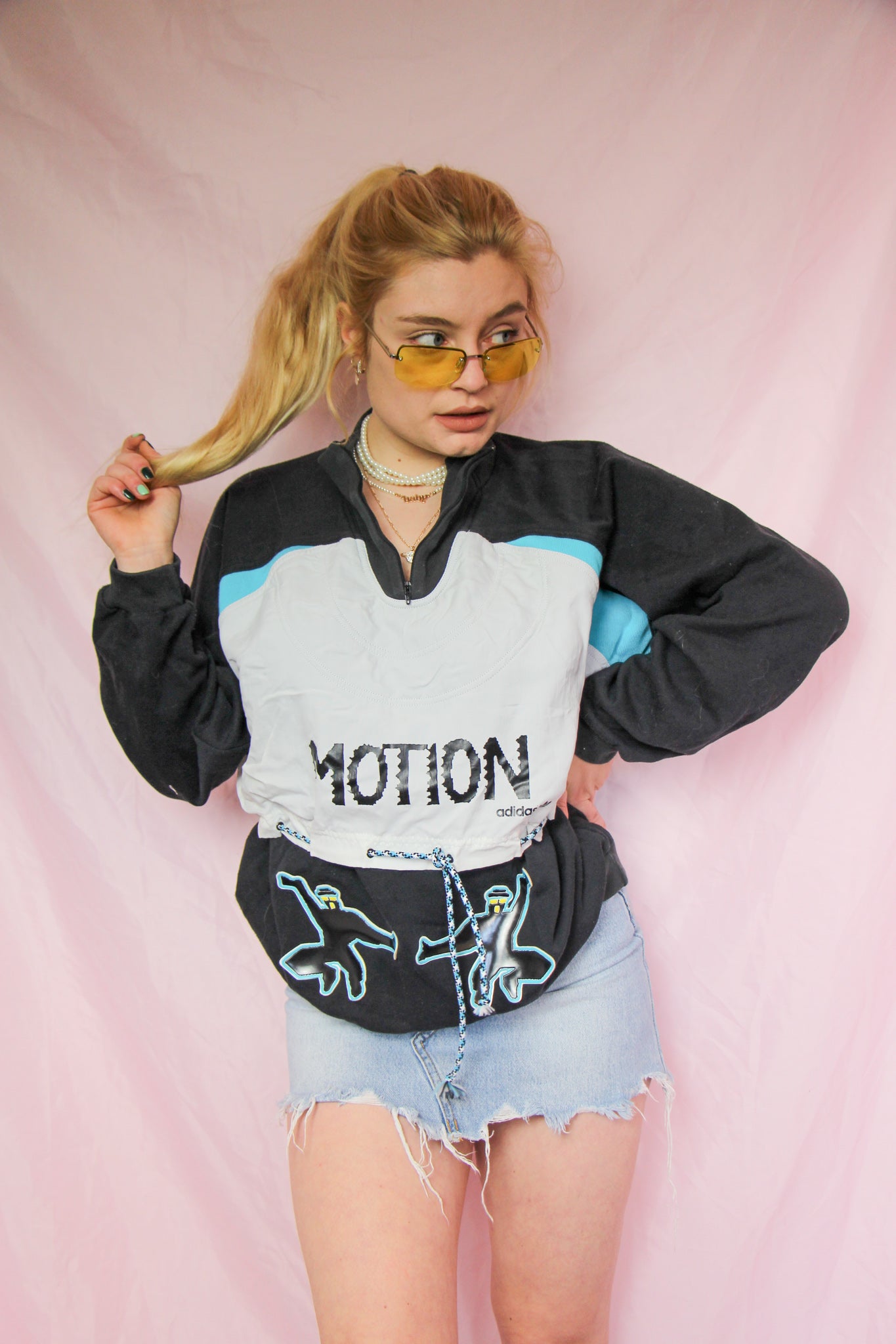 vintage Adidas hoodie Gurlscrime Shop